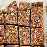 Healthy Chocolate Nut Granola Bars