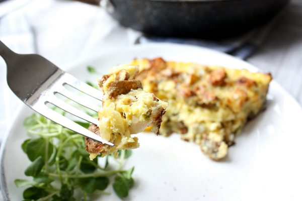 Oven-Baked Roasted Potato Frittata Recipe - Monday Sunday Kitchen