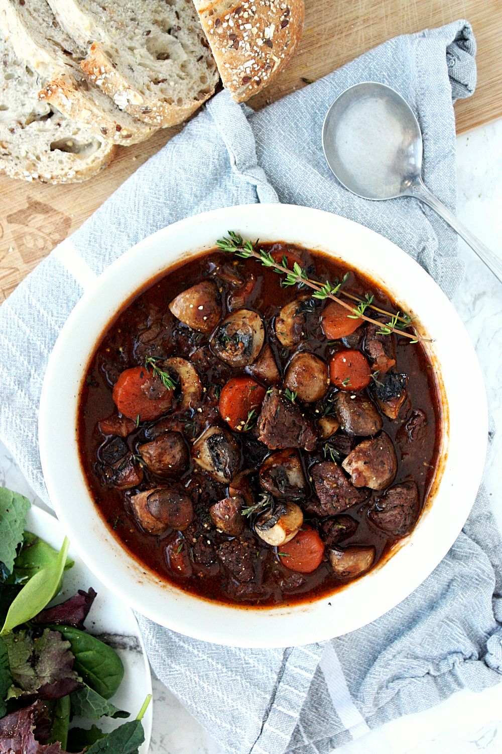 Beef Bourguignon Recipe - Monday Sunday Kitchen