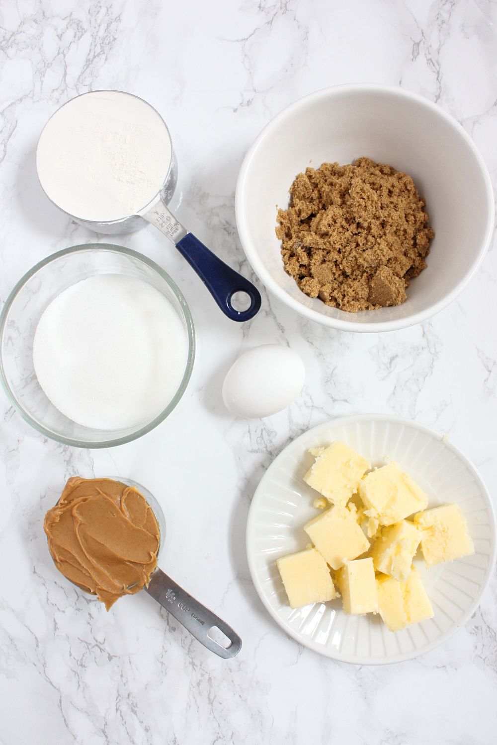 Peanut Butter Shortbread Cookies - Monday Sunday Kitchen